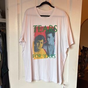 White Tears for Fears Graphic T-Shirt